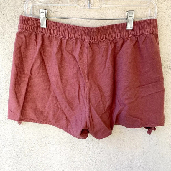 Madewell Viscose Autumn Berry Shorts Size Small - Picture 5 of 7